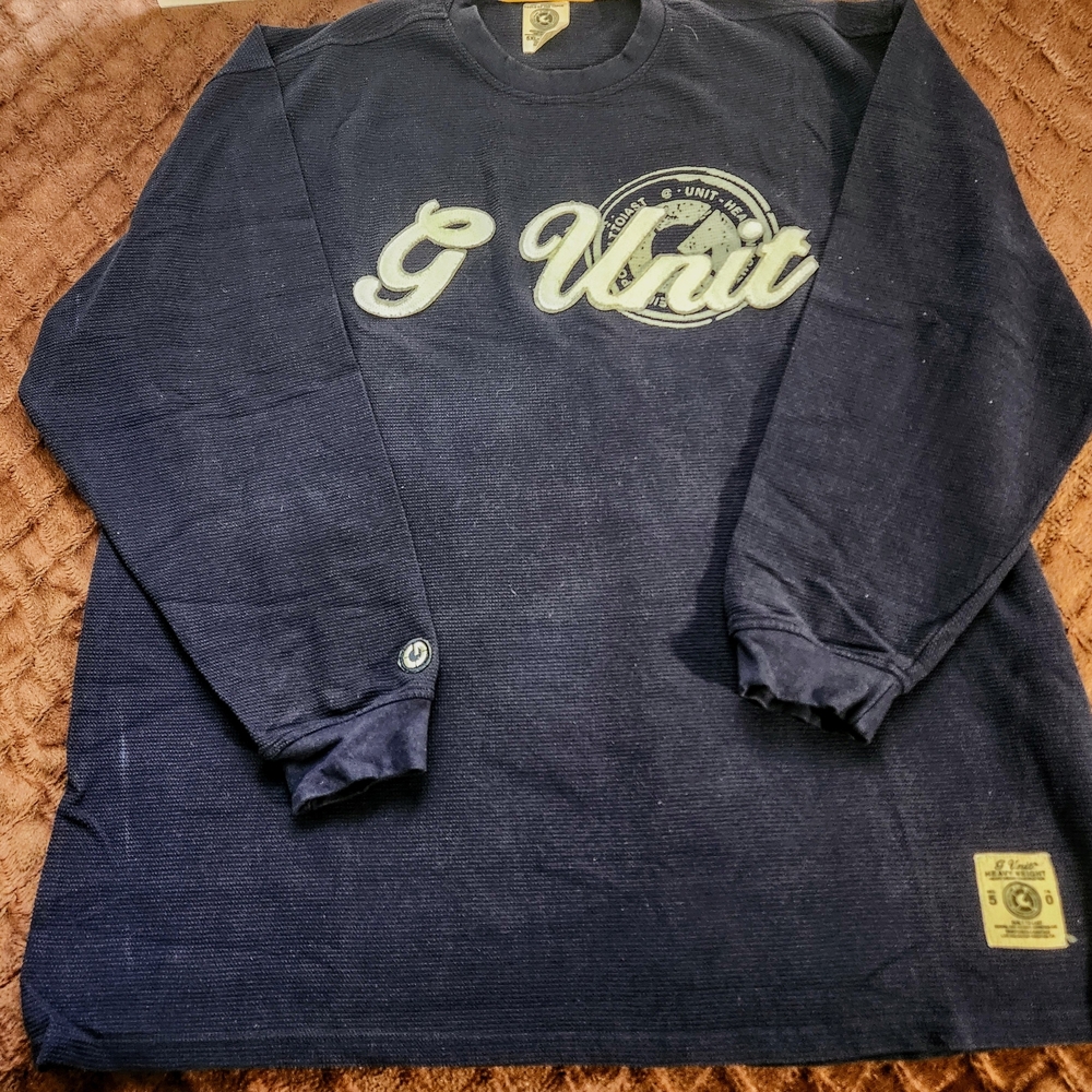 G-Unit Navy Long Sleeve Tee